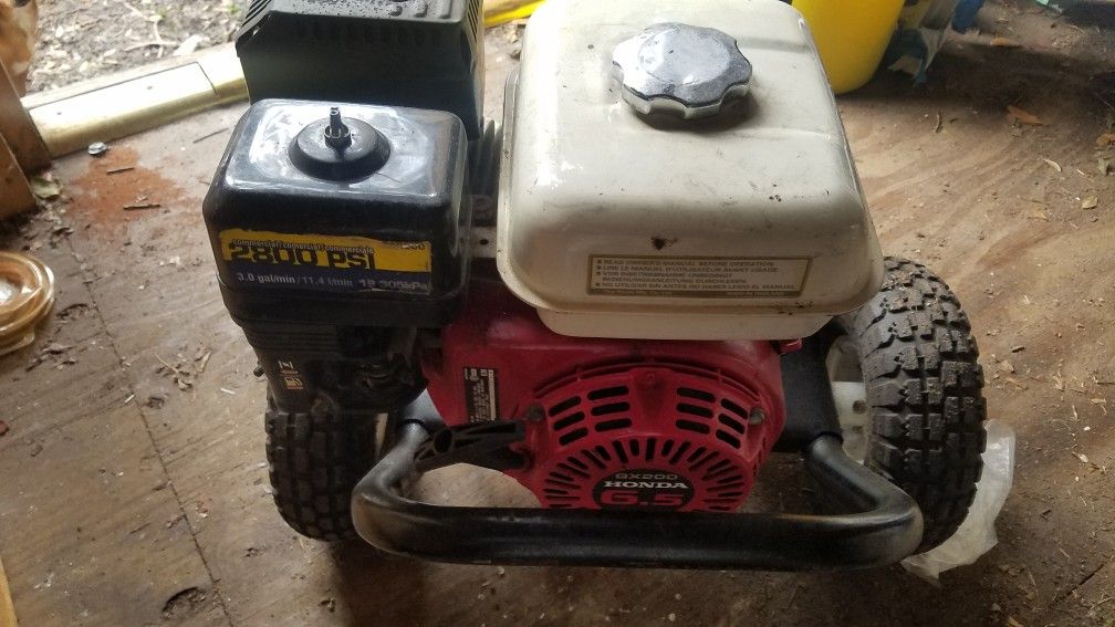 Honda pressure washer