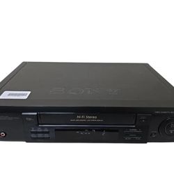 Sony SLV-998HF Hi-Fi Stereo VCR Video Cassette Recorder VHS Player