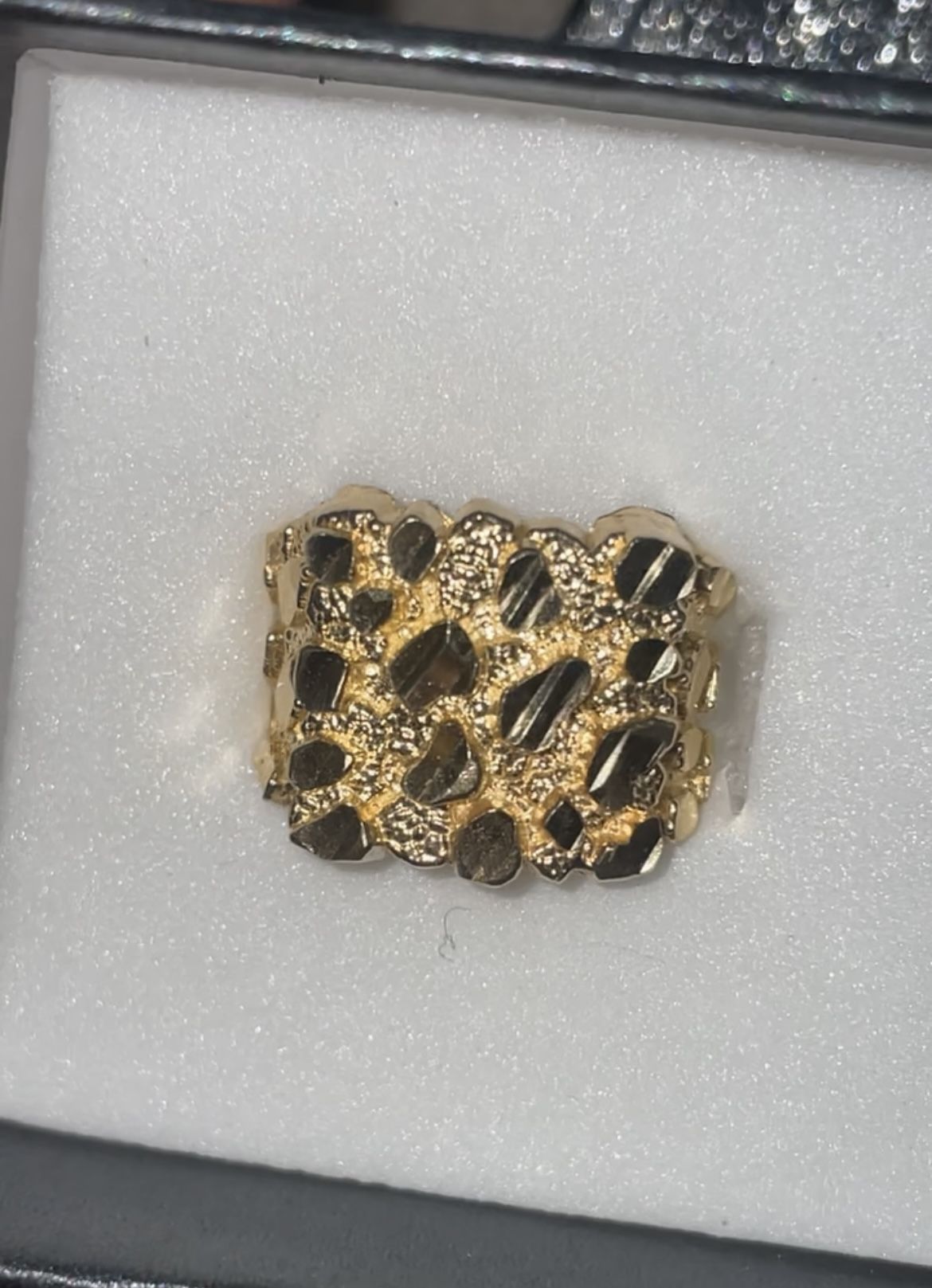 10k Nugget Ring