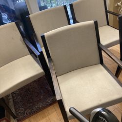 Five Solid Wood Chairs for $125 for all