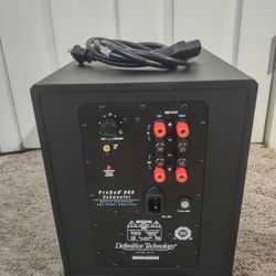 Definitive ProSub Powered Subwoofer. Mint 