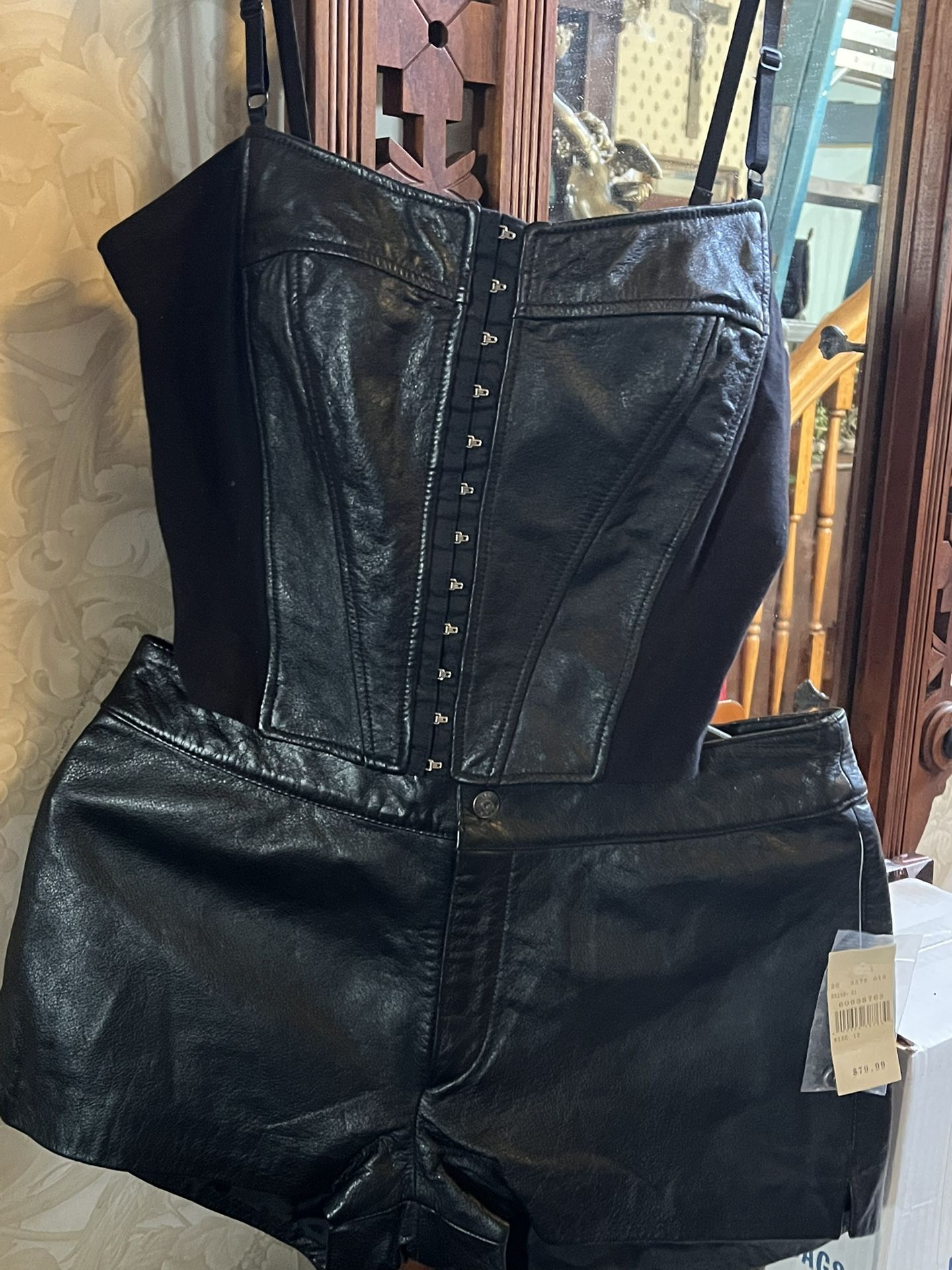 Wilson Leather Outfit 2 Piece Maybe Use For Costume 
