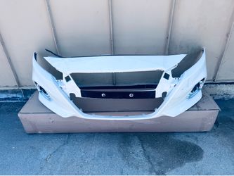 2019-2022 NISSAN ALTIMA FRONT BUMPER COVER COLOR WHITE OEM