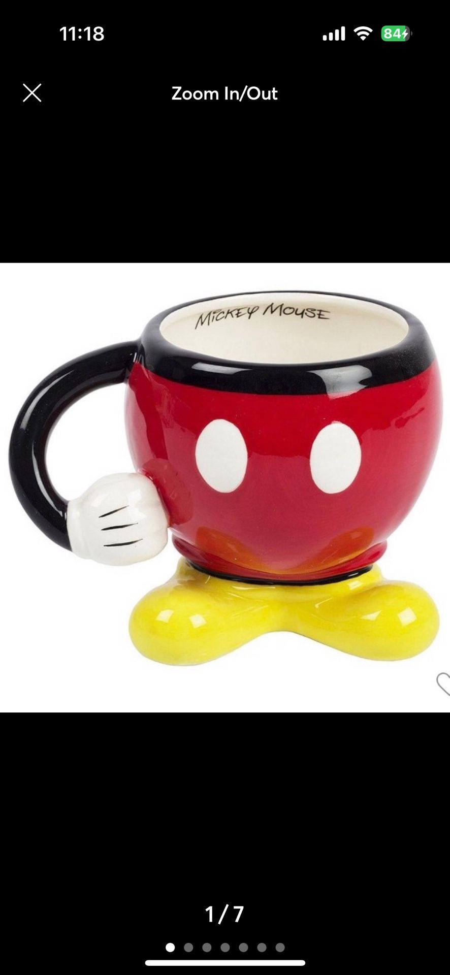 Mickey Mouse Mug