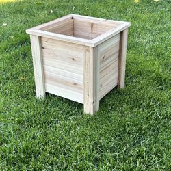 13”, 16”, Custom Cedar Wooden Planter Box 
