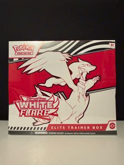 White Flare Elite Trainer Box Sealed