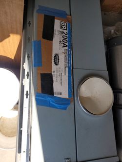 Cutler Hammer 200A Meter/Main