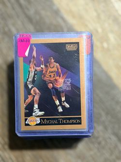 Mychal Thompson SkyBox Lakers Basketball Card
