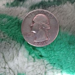 1954 Silver Quarter