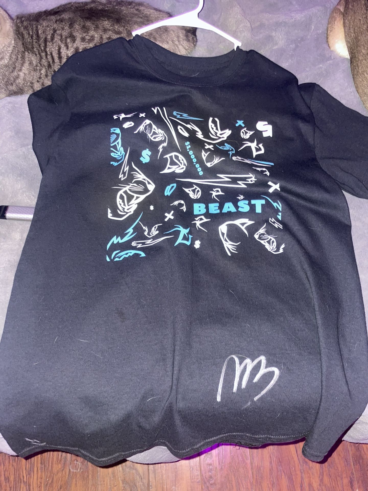 Shirt Signed By MRBEAST