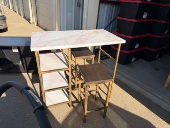 Table and stools
