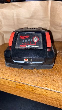 Milwaukee m18 red lithium cp3.0