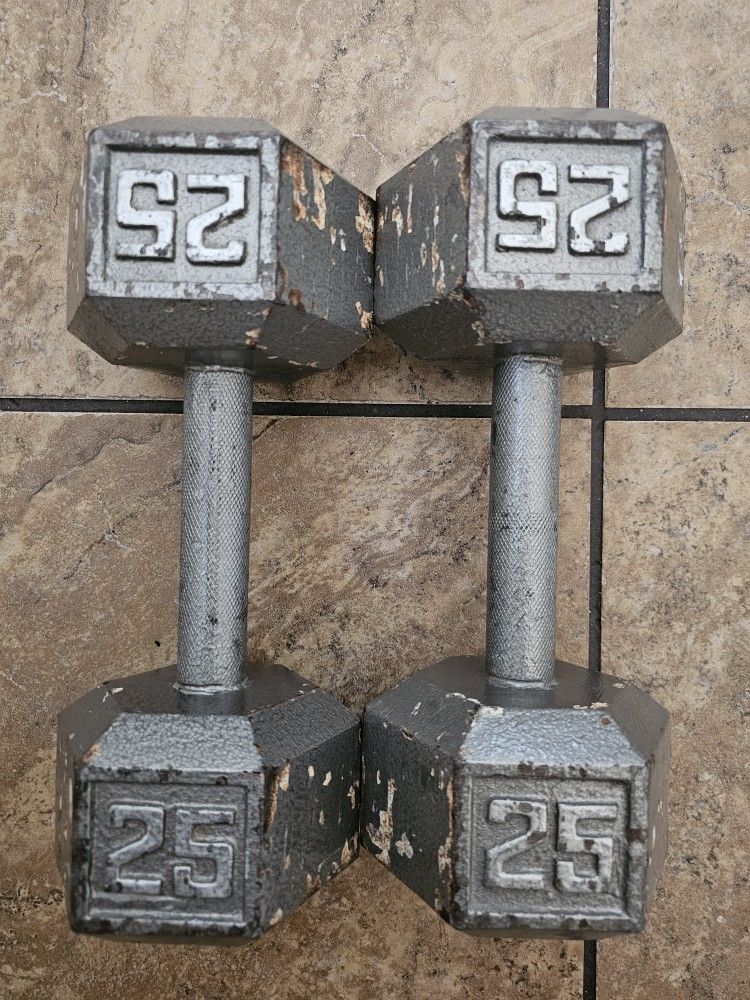 25lb Dumbbell Set