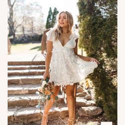 Butterfly Mini Dress 