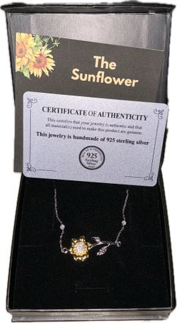 Sterling Silver Sunflower Ankle Bracelet For Women