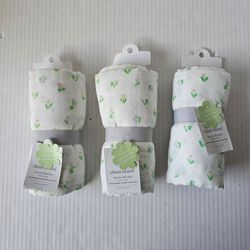 Cloud Island Muslin Seaddle Blankets NEW