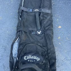 traveling, golf buddies, Callaway travel bag, ultimate protection for your weapons, take a look inside, heavyweight protection yet very light weight, 