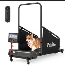 Petsite Dog Treadmill for Small/Medium Dogs 