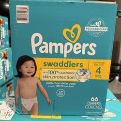 Pampers Size 4 Swaddlers