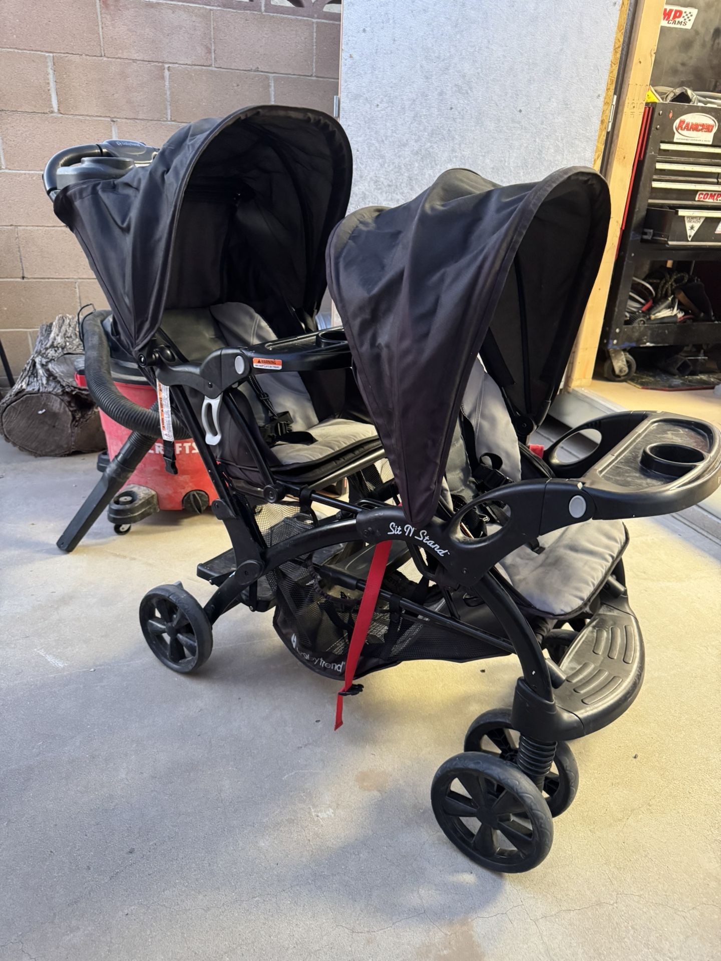 Double Stroller By Baby Trend Sit N Stand