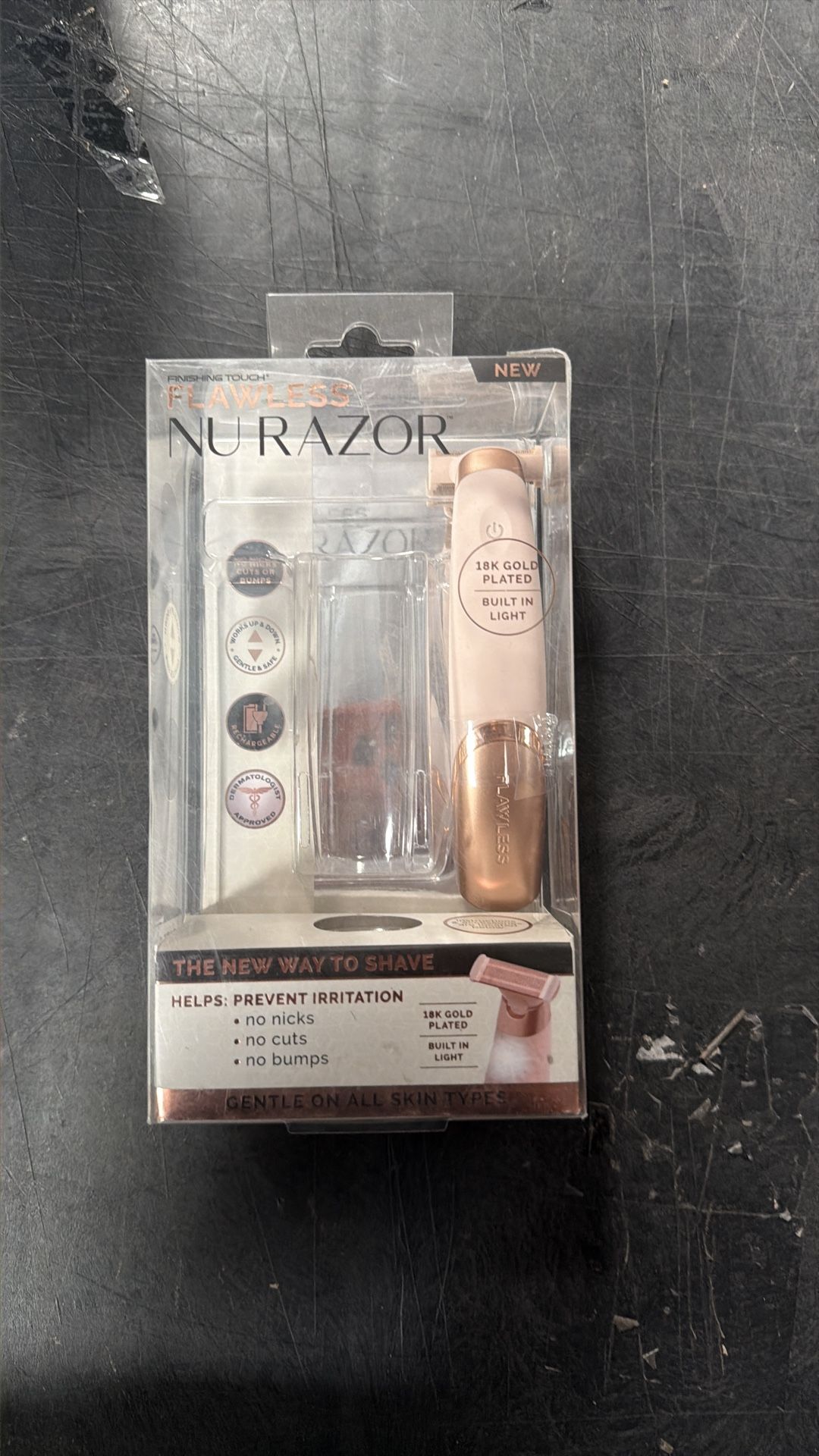 Nu Razor 18K Gold Plater Razor