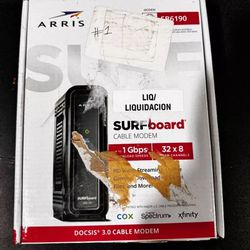ARRIS SURFboard SB6190 DOCSIS 3.0 Cable Modem