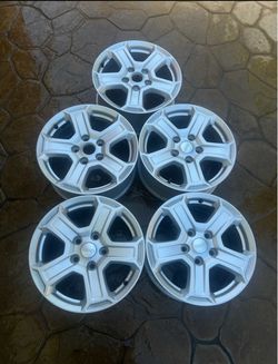5 OEM 17” Jeep Grand Cherokee Wheels/Rims