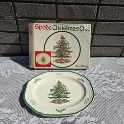 Spode Christmas Tree 14 Inch Platter