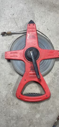 Nylon-Clad Steel Tape Measure Reel 300ft