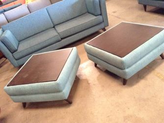 Beautiful Hopson Table Top Ottoman