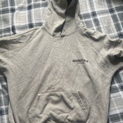 grey essential hoodie trades or cash