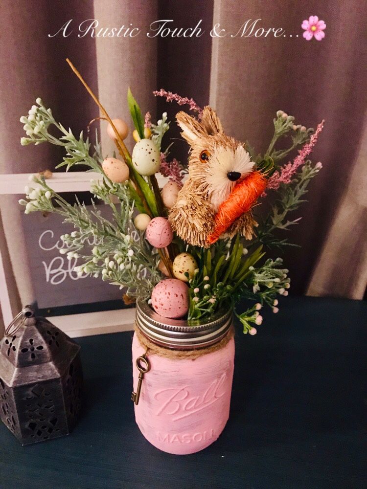 Mason Jars Decorative for Easter