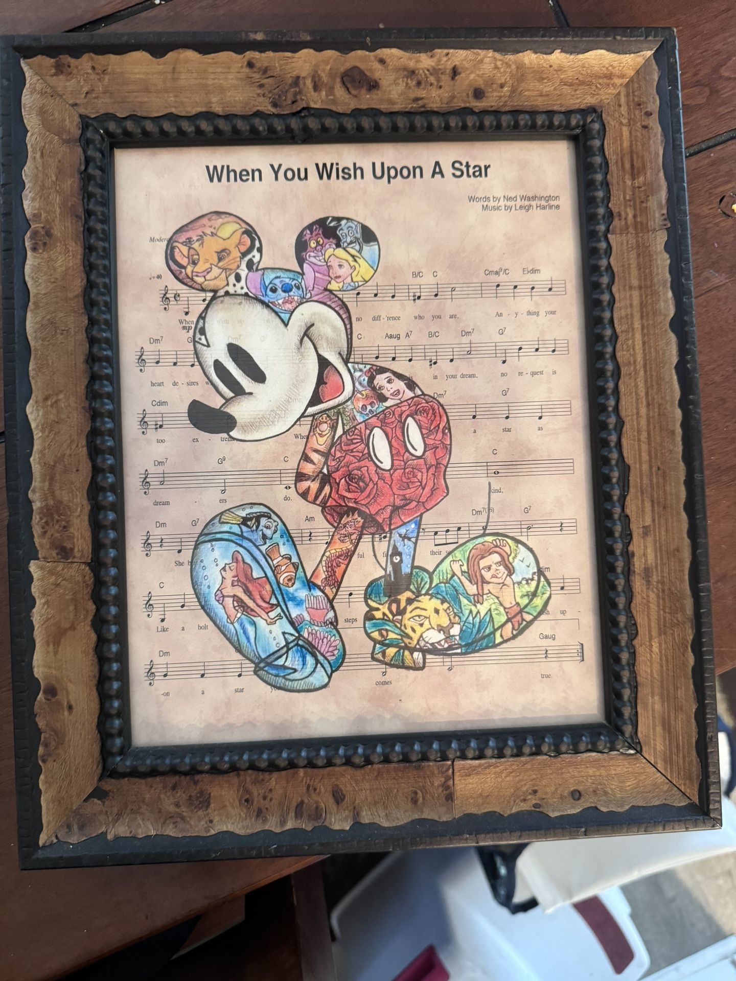 Disney Framed Photos 8x10