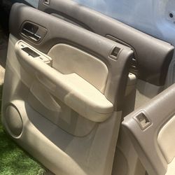 2014 Chevy Suburban Door Panels Good Condition (3) Tan