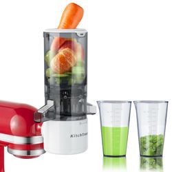 KITCHTREE Masticating Juicer Attachment For KitchenAid Mixer