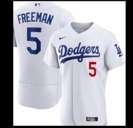 LA Dodgers Jersey Freeman new with World Series patch