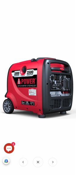 A-iPower 3800W Portable Inverter Generator for RV, Camping & Home Backup