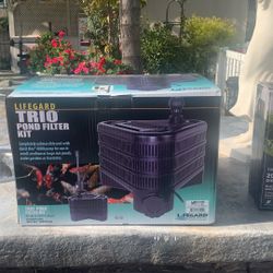 Lifegard Aquatics Trio Pond Filter Kit Water Garden Or Fountains