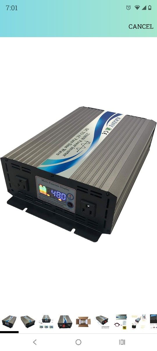 Power Inverter/ Inversor De Potencia