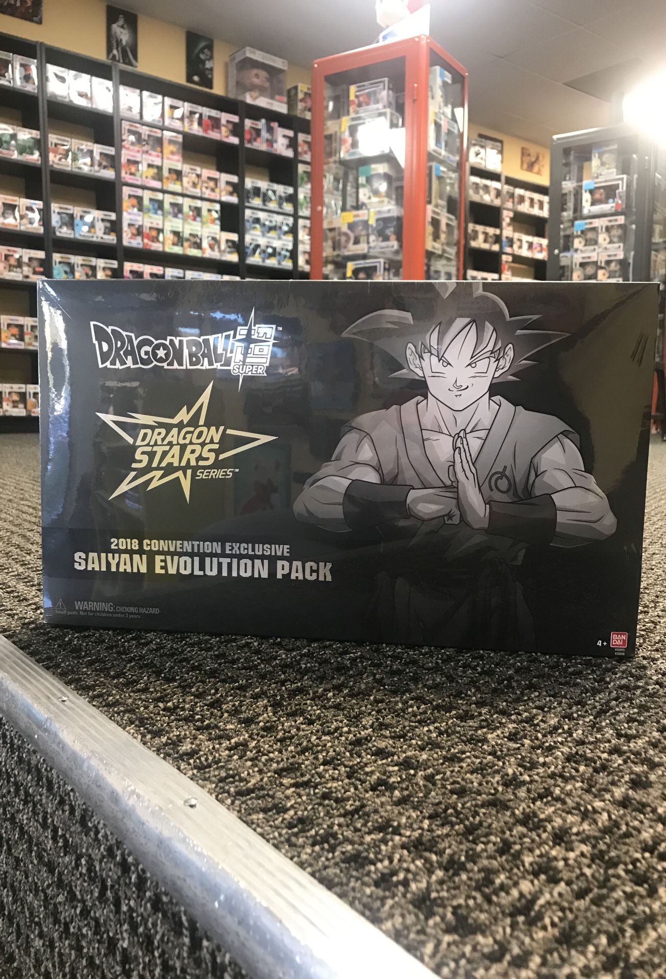2018 Convention Exclusive Saiyan Evolution Pack