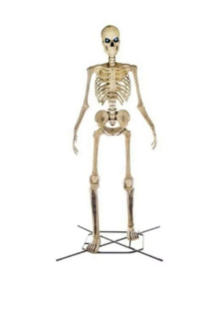 12ft SKELETON, HALLOWEEN YARD DECORATION, BRAND NEW, WILL WORK WITH YOU ON PICK UP OR DELIVERY IN GREATER LA / ORANGE COUNTY AREA