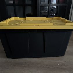 6 - 27 Gallon Bins $9 Each