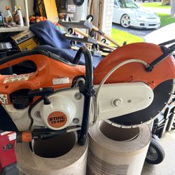 Stihl Ts 420 Concrete  Cutoff Saw  In New Condition    850 Firm 