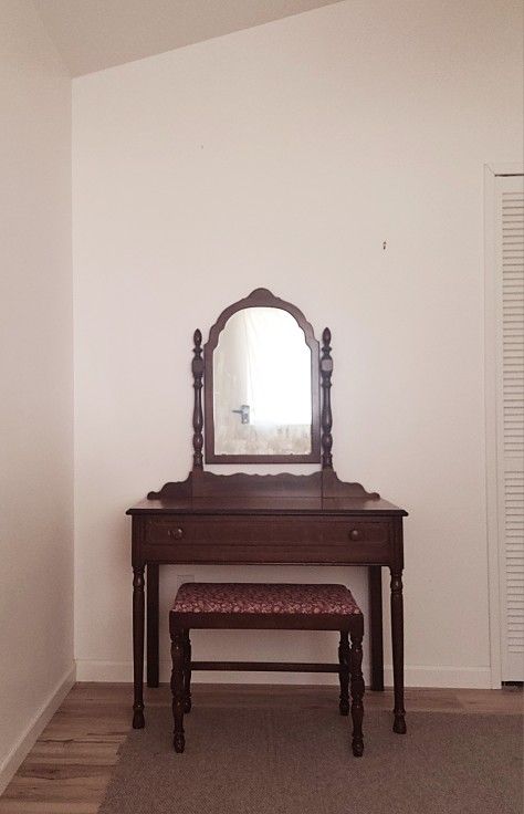 Rare Matching Dresser /  Vanity Set