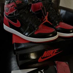 Air Jordan 1, Retro Patent Bred