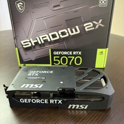 MSI 5070 shadow x2 OC GPU