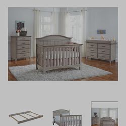 Full size Bed Frame And Head Board 