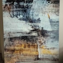 Canvas Print Wall Art/ used like new/ see description