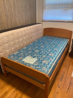 Bed Frame, Mattress and Box Spring