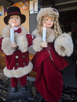 Animated victorian electric couple